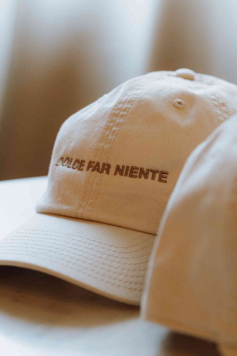 Baseball Cap 'Dolce Far Niente'