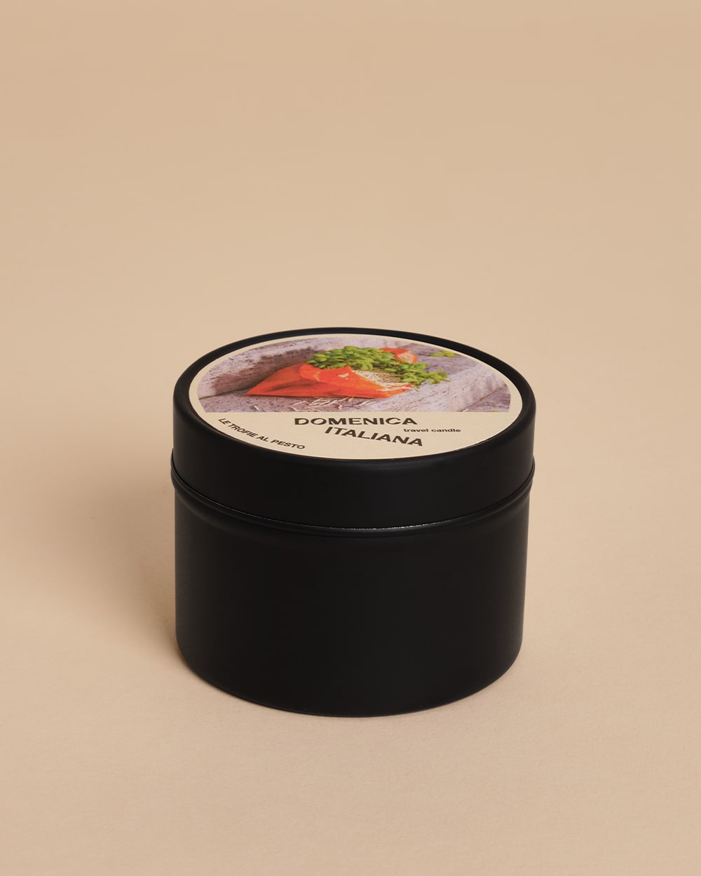 Travel Candle 'Le Trofie al Pesto'