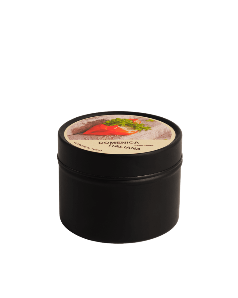 Travel Candle 'Le Trofie al Pesto'
