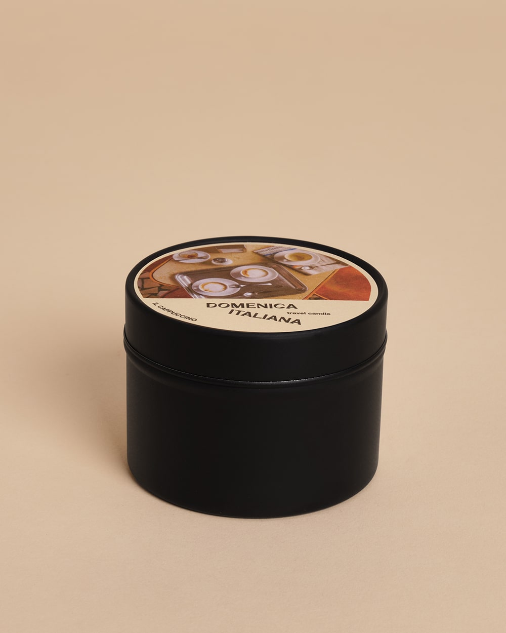 Travel Candle 'Il Cappuccino'