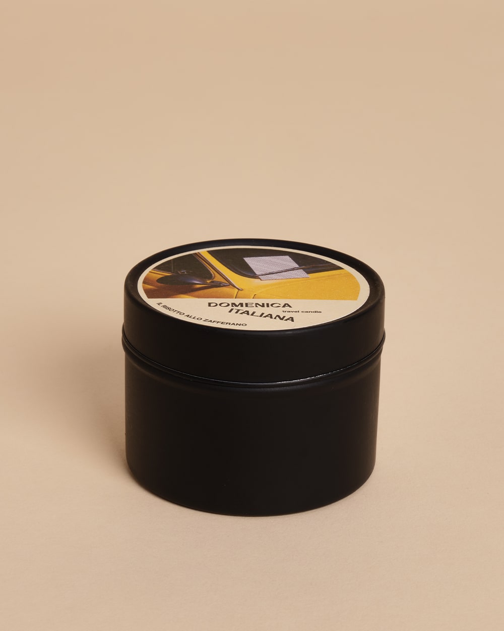 Travel Candle 'Il Risotto allo Zafferano'